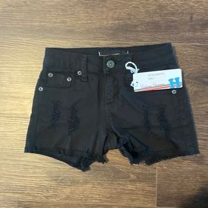Vintage Havana, distressed denim shorts, girls size 8